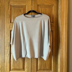 Vince Light Beige Crewneck Knit Top